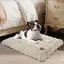 Panier pour Chien - BingoPaw - 90x60x10cm Coussin Chien Dehoussable Imperméable Housse Lavable avec Fond Antidérapant - L
