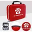 Trousse de secours pour chien - PZCC - 101 pièces - Compact et portable - Étanche - Pour maison et voyage