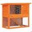 Automne/hiverClapier dextérieur Enclos pour petits animaux 1 porte Bois - HAuteur:80cm - Grande Taille &FR_790817