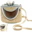 1 Sac de transport pour oiseaux en paille et flanelle avec sangle réglable pour perroquets et petits animaux .