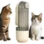 Distributeur deau portable pour animaux de compagnie 2 en 1 pour chien et chat - Distributeur de voyage étanche-Beige