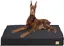 Coussin Grand Chien Déhoussable: Panier Pour Chien Xxl Orthopédique Grande Taille Tapis Pour Chiens Lavable Matelas Imperméable En
