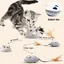 OMABETA Jouet Chat Électrique USB Rechargeable