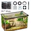 Couvercle daquarium en Maille Filet Anti-Saut Couvrir avec Un Filet Filet de protection magnétique 80 x 40cm
