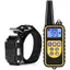 880m Choc lectrique Rechargeable tanche Chien collier de Dressage avec cran LCD pour Tous les tailles des NOIR ET JAUNE