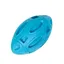 1pc Jouet pour chien indestructible bleu jouet à mâcher pour chien balle sonore en caoutchouc jouet de jeu pour chien Étiquette