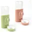 Lot de 2 abreuvoirs suspendus 600ml lapins cochons dInde hamsters accessoires inclus .