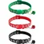 Colliers réglables pour chiot 6 pièces pour petit chien de compagnie en Polyester pour chat avec cloche collier de base po