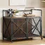 Cage Pour Chien Robuste Et Portable Avec Roues Verrouillables 2 Porte, Table D'appoint Pour Petits, Moyens Et Grands Chiens