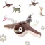 Jouets pour Chat,jouet chat interactif Oiseau battant, Jouet Interactif pour Chat, Oiseau Gazouillant Simulé