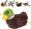 Jouet Chat Interactif,Oiseau pour Chat,Jouet pour Chat Oiseau Gazouillant,Jouet Chat en Forme D'oiseau,Jouet en Peluche (Colvert)