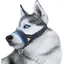 Muselière en nylon pour empêcher les chiens de mordre, d'aboyer et de mâcher-Taille: XL