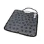Tapis Chauffant Électrique Pour Animaux De Compagnie Chiens Chats Cordon Anti-morsure Acier Réglable Imperméable Sécurité Label