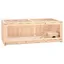 Enclos - Cage à hamster 104x52x38 cm bois massif de sapin SS00288661