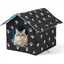 Niche dextérieur pour chat - MICH - Imperméable - Pliable - Facile à laver - 36x26x14 cm - Résistant aux intempéries