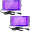 Projecteur LED UV - EINNENFFER - Lot de 2 - 100 W - Étanche IP66 - Lumière noire