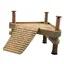 1 Plateforme de bain flottante rampe texturée ventouse forte accessoire aquarium pour tortues grenouilles .