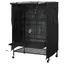 Housse de Protection pour Cage Oiseaux - Noire Impermable Grande Taille Label
