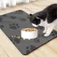 Tapis Gamelle Chat Tapis Absorbant Chien 30 X 50 Cm Tapis Gamelle Chien Absorbant Séchage Rapide Tapis Chat Gamelle