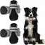 Bottes de Protection pour Chien Chaussures Respirantes Antidrapantes pour Petits et Moyens Chiens Noir couleurs multiples YYV