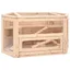 Enclos - Cage à hamster 80x40x43 cm bois massif de sapin SS00144661