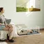 Cage cochon dinde cage pour petits animaux avec parc amovible tapis imperméable mangeoire à foin 108 x 71 x 57 cm beige