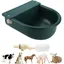 Abreuvoir à Bovins Automatique Bétail Abreuvoir De Vidange Abreuvoir Chevaux pour Bétail Chien Chèvre (Vert Foncé)