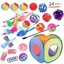 Jouets Chat 24 Pièces Jouet à Plumes pour Chat Chaton et Kitty,Kit Jouet Chats avec chambre,Balles,Plumes,Cloches,Souris et Boules