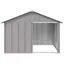 Bon plan Chenil pour chien - JILI HOT - Niche pour chien Gris 1165x103x815cm Acier galvanisé Thome3643143