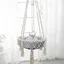 Hamac pour chat lit balançoire en coton à suspendre hamac de fenêtre pour chat lit tricoté nid de chat suspendu