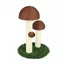 YIYI. Arbre à chat en forme de champignon avec boule - très adapté aux chats pour aiguiser leurs griffes -  H:45cm.