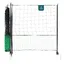 VOUNOT® Kit filet à poules 12m avec piquets double pointes - Clôture volaille avec porte d’accès - Enclos extérieur en PE
