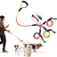 Laisse Triple pour Chien 3 en 1 Amovible et Réglable Boucle Anti-enchevêtrement