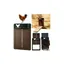 Porte poulailler automatique Candyse avec capteur de lumire tanche induction couleur brun couleurs multiples YYV