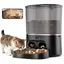Distributeur Croquettes Chat Automatique avec Caméra 1080P 8L Gamelle Chat Automatique avec Bol en A DISTRIBUTEUR SACS DE DEJECTION