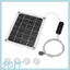Pompe à air solaire 20 W aérateur solaire silencieux pour bassin avec pierres à bulles dair pour culture hydroponique daquarium