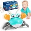 Crabe Qui Marche Bebe Jouet Bebe 1 an Cadeau Enfant 1 2 Ans Garcon Fille Jouet Bebe 6-10 Mois Jouet Enfant Crabot Le Crabe  PELUCHE