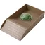 Abreuvoir Tortue Terrestre avec Rampe Baignoire pour Reptiles avec Bande Antidérapante pour Tortue Lézard Amphibien