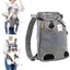 Sac à Dos Transport Chien, Réglable pour Chiens Moyens, Supporte 12 kg