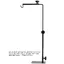 Support de lampe réglable - SURENHAP - Métal - Pour reptiles