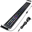 Lumière LED pour aquarium - Honpal - 25W - Spectre complet - Supports extensibles - 90-115 cm