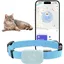 Collier GPS Chat Chien Tracker, pour Apple Find (Compatible avec iOS/Android)Bleu