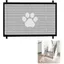 Barrière pour chien sans perçage 110x78cm tissu nylon résistant
