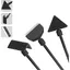 Kit de nettoyage daquarium - Ensemble doutils de nettoyage 3 en 1 pour nettoyeur daquarium grattoir à algues