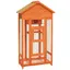 @FRENCH Cage pour Perroquet/ Cage à oiseaux - TOP VENTES - Maison à oiseaux marron 915x53x170cm - Bois massif de pin 900233