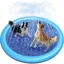 Tapis darrosage pour chiens - Unbrand - Diamètre 150 cm - PVC sans BPA - Épaisseur 05 mm - Compatible tuyaux 19 cm