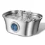 Fontaine à eau pour chats – Fontaine à eau de source – Capacité de 32 L – Silencieuse – Pose sur pied – Niveau deau visible –...