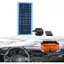 Kit de chauffage solaire pour serre - LUSKYKA® - Panneau solaire 30 W - Réglages de température ajustables