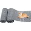 2 Rouleaux Tapis Griffoir Chat Adhésif200×40cm Protection Canape Chat Anti GriffeAnti-GriffePeut être Coupé sur MesureGris