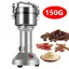 Moulin à Grains Électrique Inoxydable 150g - Broyeur à Grains – 1400 W 27 000 tr/min – Pour Café Épices Céréales Plantes